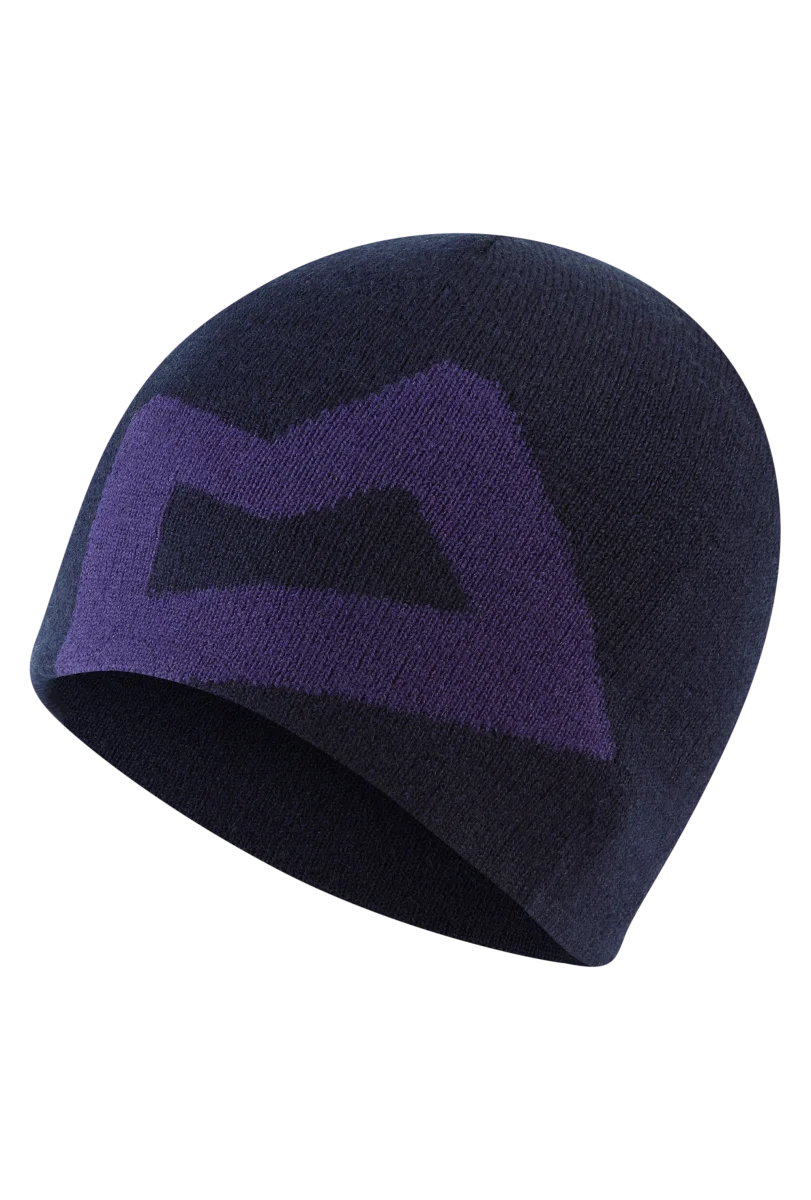 Mountain Equipment Branded Women's Wool Blend Knit Beanie - Cosmos Amethyst [ME-000772_SAMPLE]