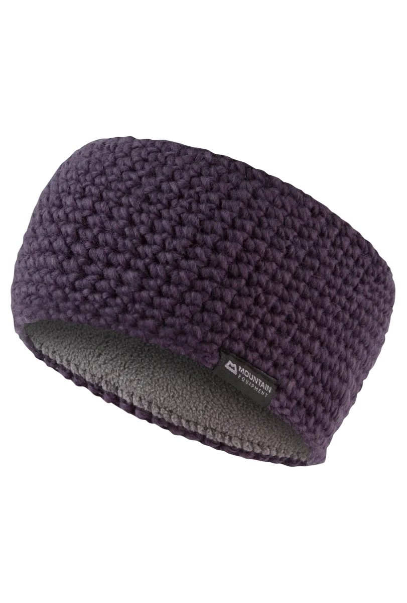 Flash Unisex Knit Blended Wool Headband - Nightshade [ME-001318_SAMPLE]