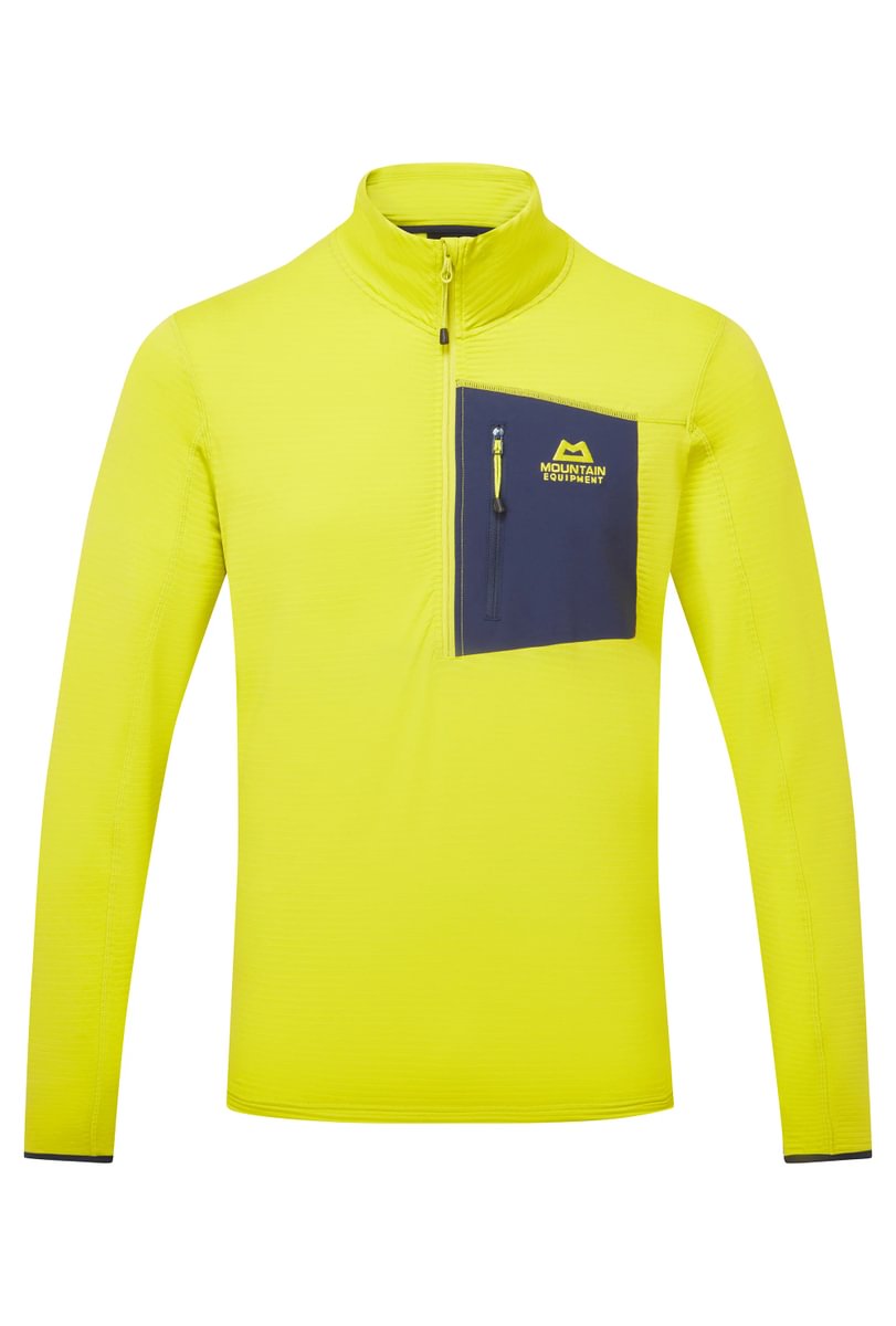 Lumiko Men's Lightweight Fast Drying Quarter Zip Fleece - Vine Cosmos [ME-005360_SAMPLE]