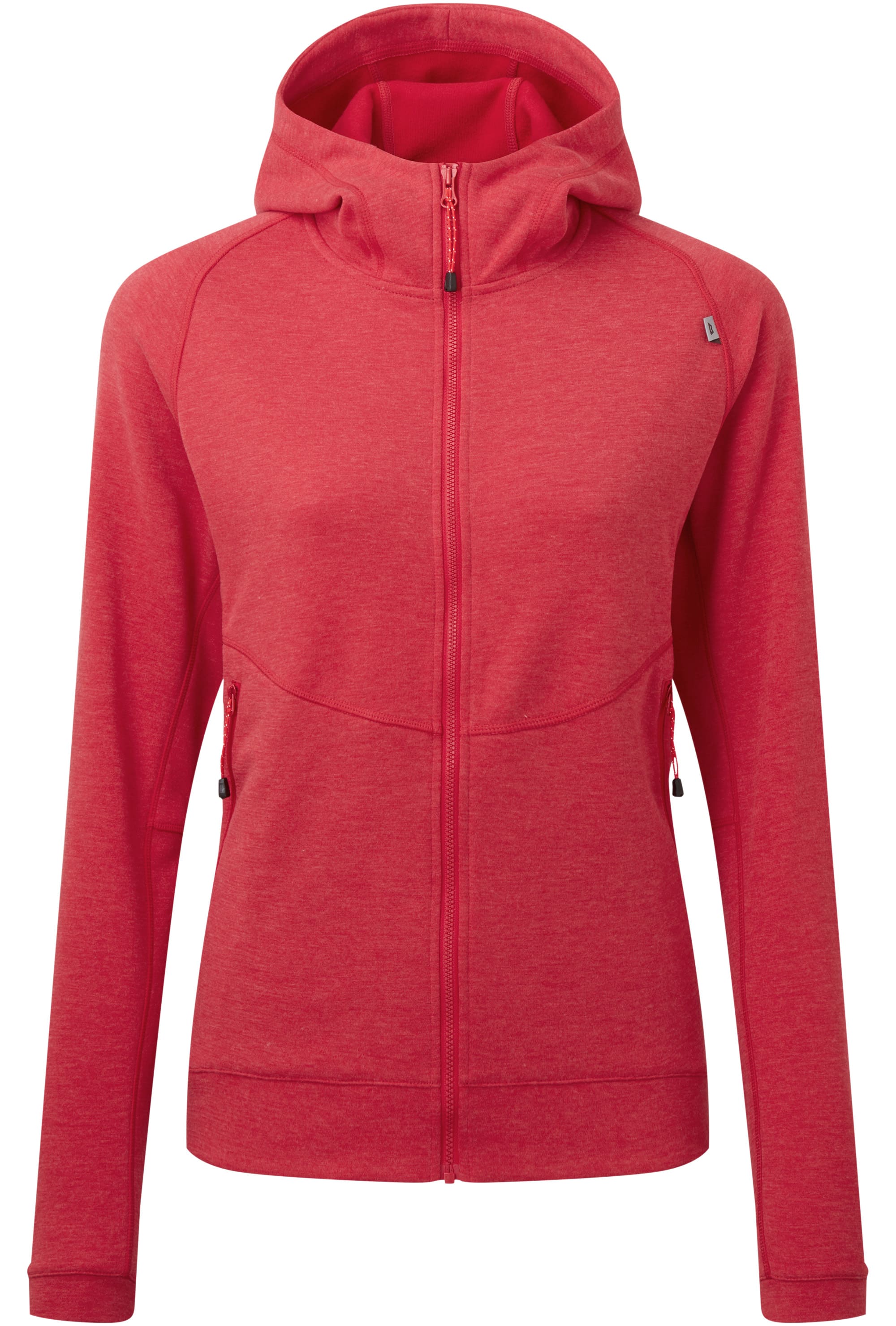 Fornax Women's Tencel® Lightweight Stretch Fleece Hooded Jacket - Capsicum Red [ME-005370_STOCK]