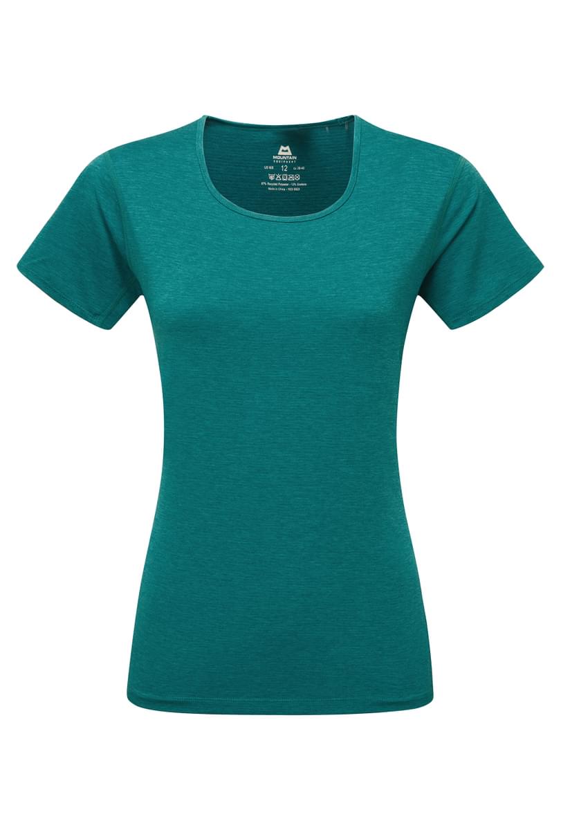 Tempi Women's HeiQ Bluesign® Lightweight Technical Tee - Spruce [ME-005378_STOCK]