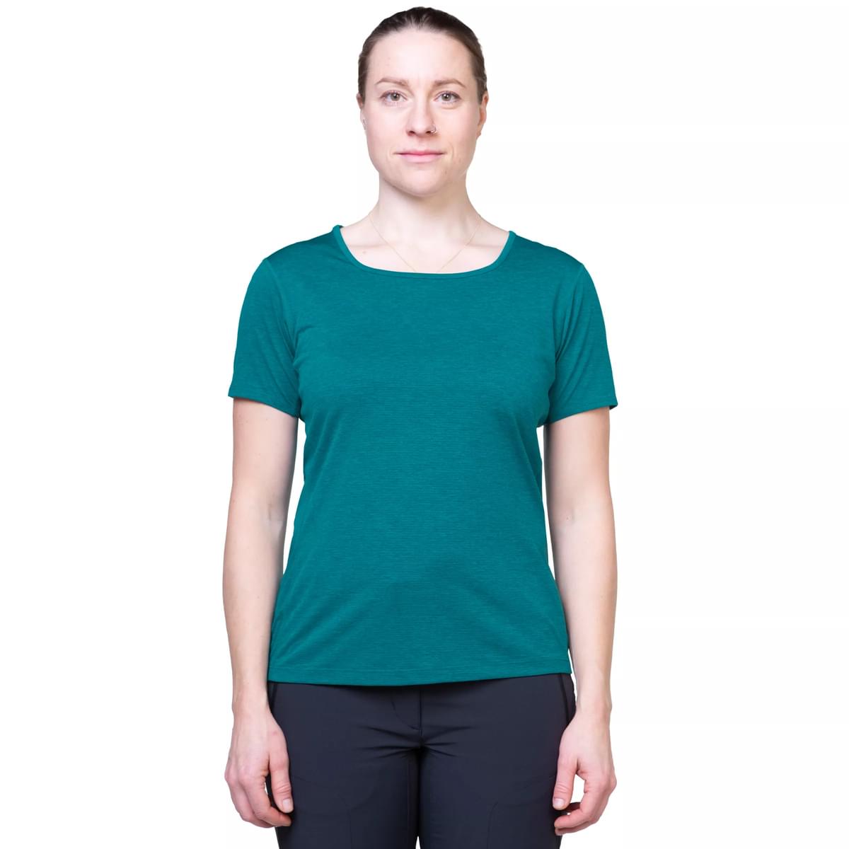 Tempi Women's HeiQ Bluesign® Lightweight Technical Tee - Spruce [ME-005378_STOCK]