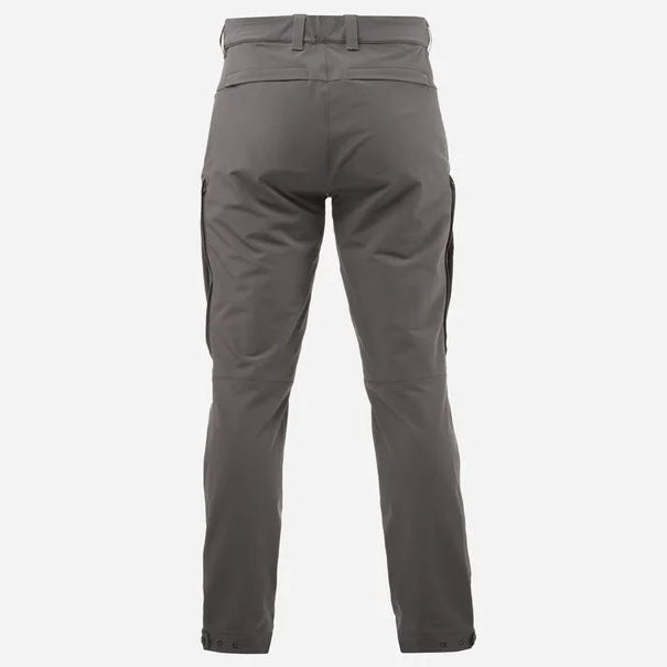 Ibex Pro Men's EXOLITE 250 Double Weave Soft Shell Pants - Anvil Grey [ME-005763_STOCK]