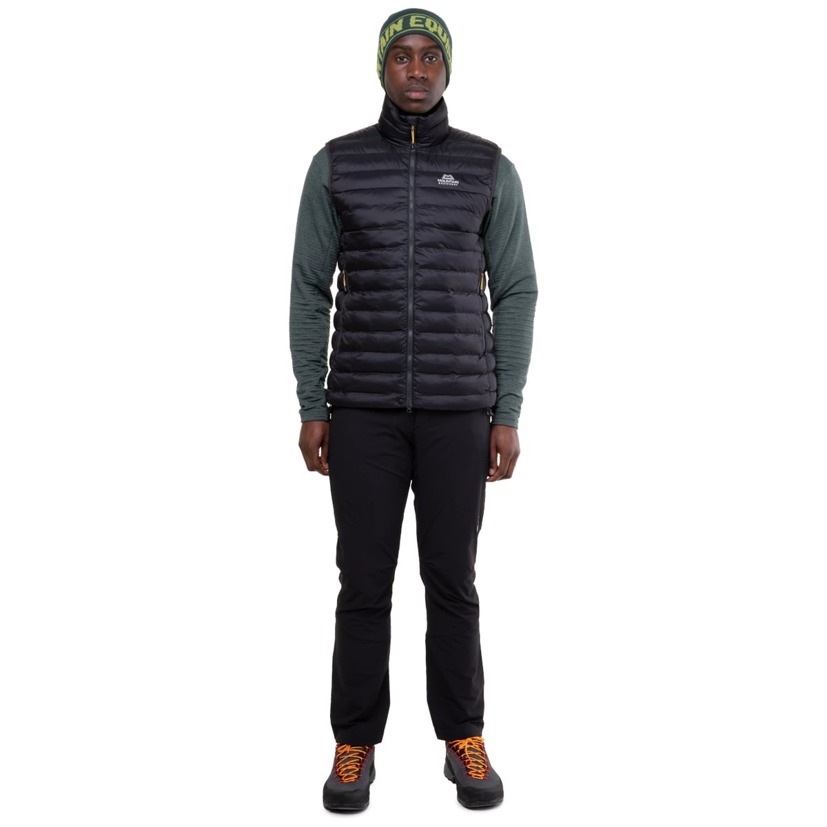 Superflux Men's 100% Recycled DRILITE® POLARLOFT® Insulated Vest - Obsidian [ME-005792_STOCK]