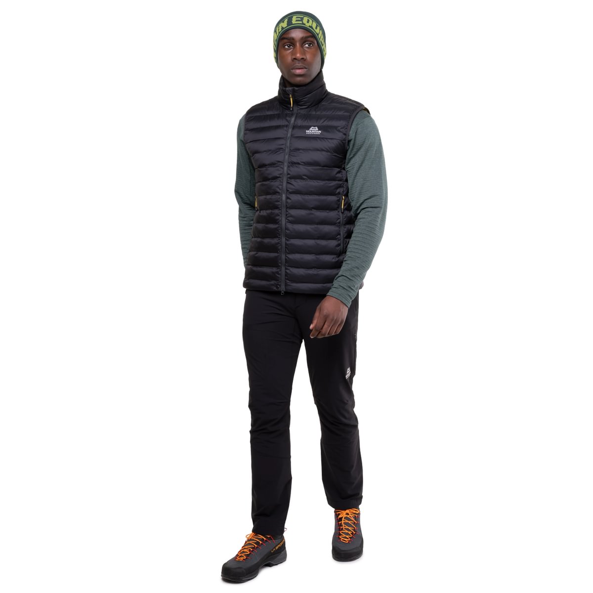 Superflux Men's 100% Recycled DRILITE® POLARLOFT® Insulated Vest - Obsidian [ME-005792_STOCK]