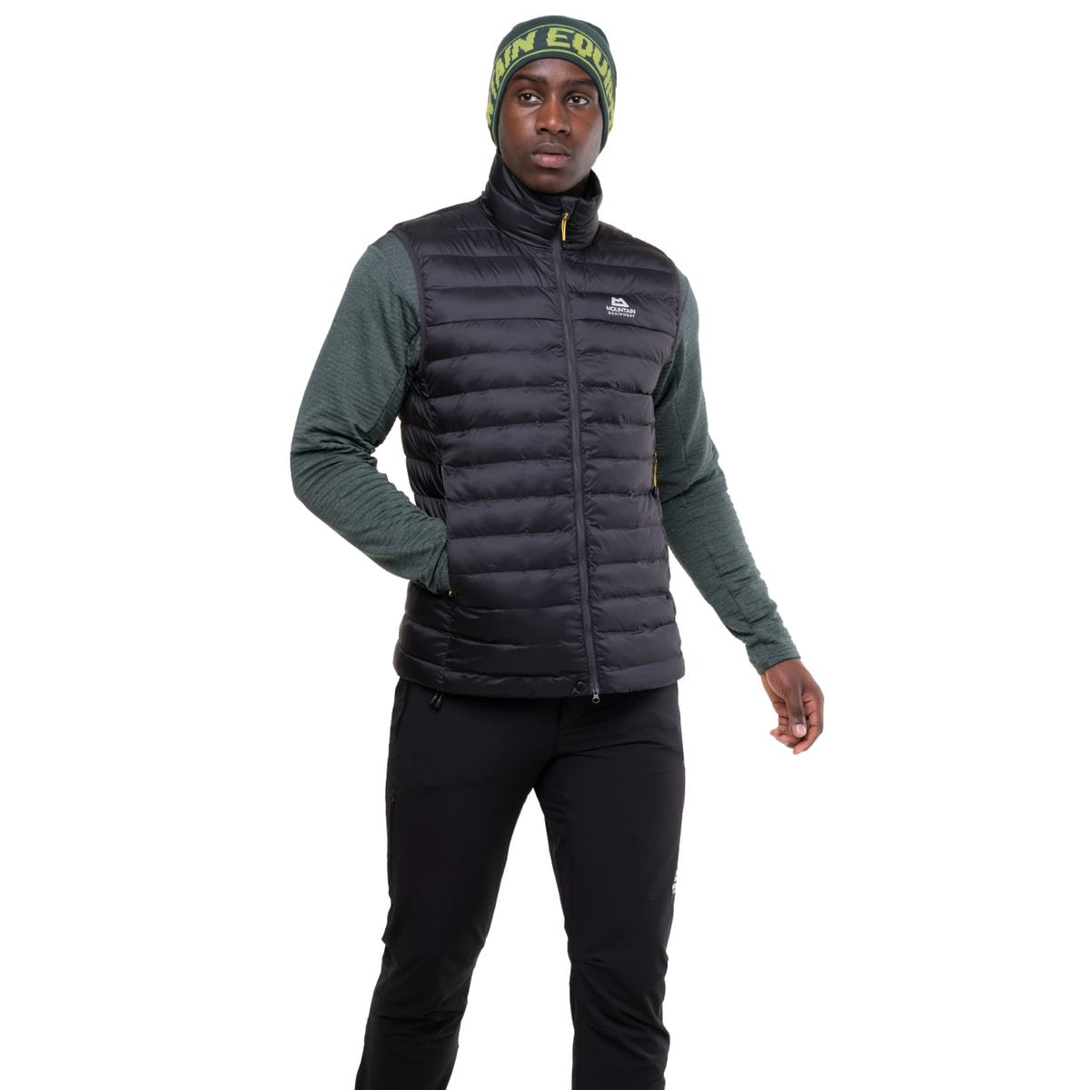 Superflux Men's 100% Recycled DRILITE® POLARLOFT® Insulated Vest - Obsidian [ME-005792_STOCK]