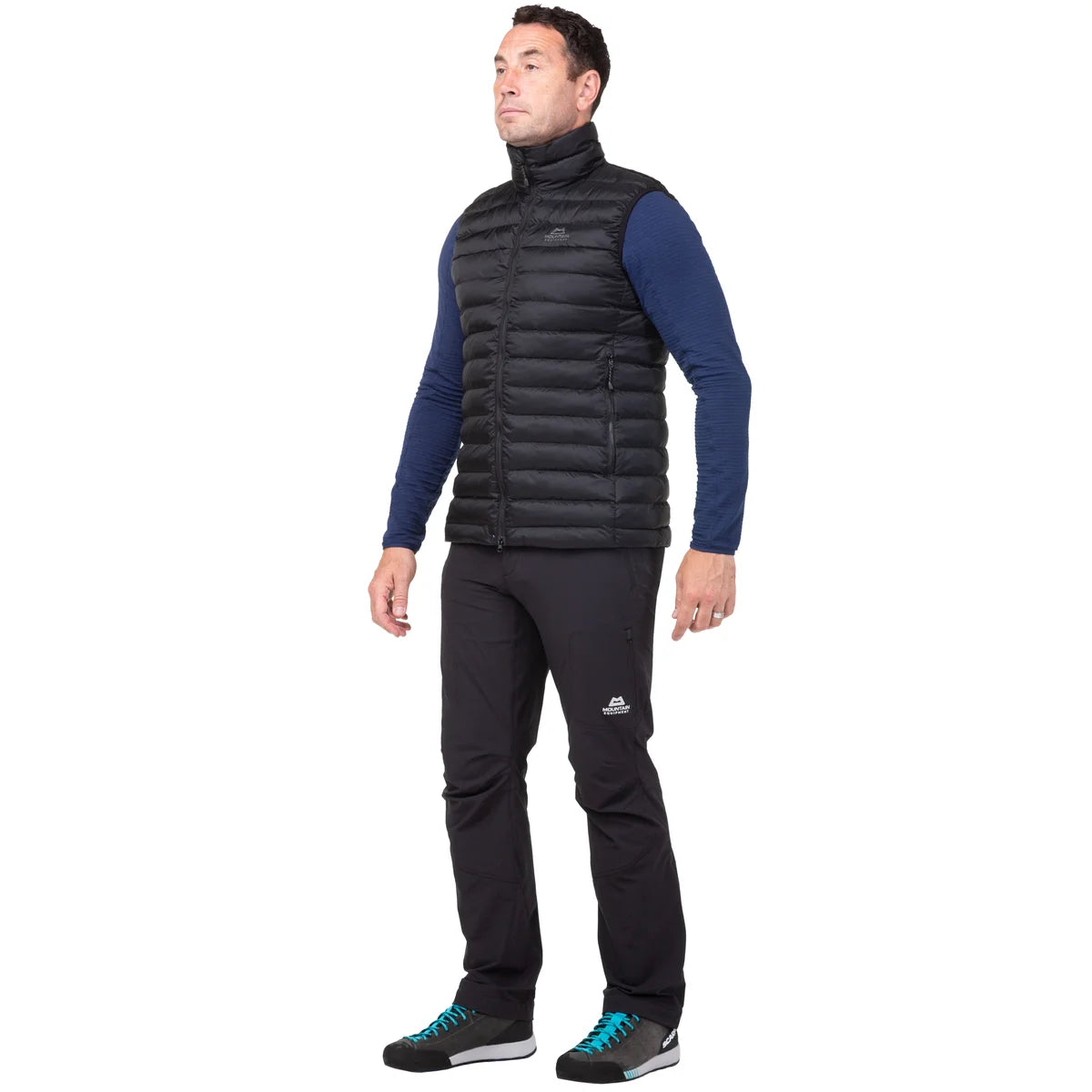 Superflux Men's 40D Recycled POLARLOFT® Featherless 3M® Insulated Vest - Black [ME-005792_STOCK]