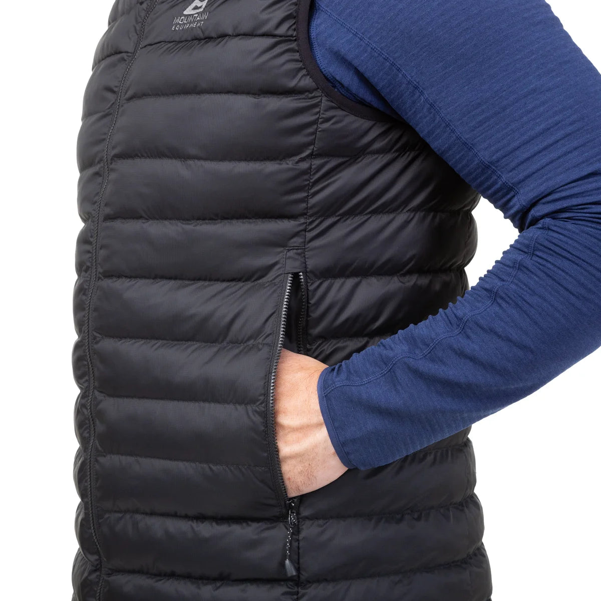Superflux Men's 40D Recycled POLARLOFT® Featherless 3M® Insulated Vest - Black [ME-005792_STOCK]