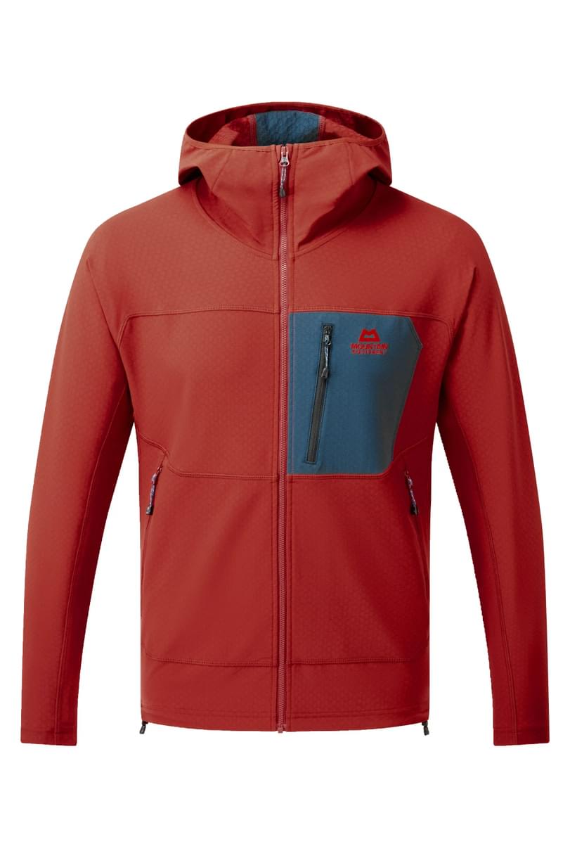 Arrow Men's Double Weave Hooded Windbreaker Jacket - Red Rock Dusk [ME-006529_STOCK]