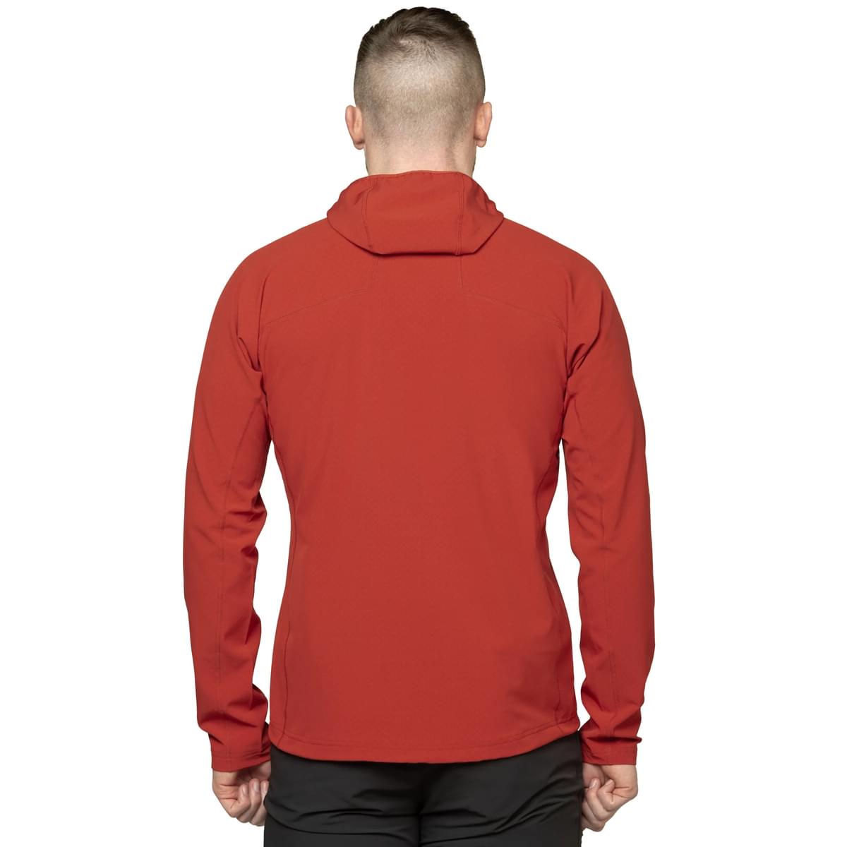 Arrow Men's Double Weave Hooded Windbreaker Jacket - Red Rock Dusk [ME-006529_STOCK]