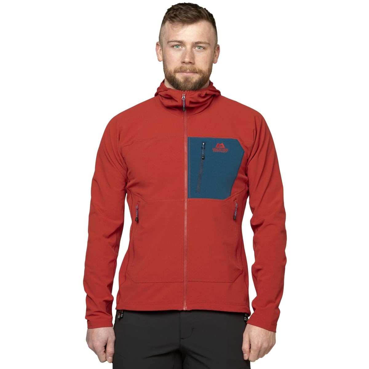 Arrow Men's Double Weave Hooded Windbreaker Jacket - Red Rock Dusk [ME-006529_STOCK]