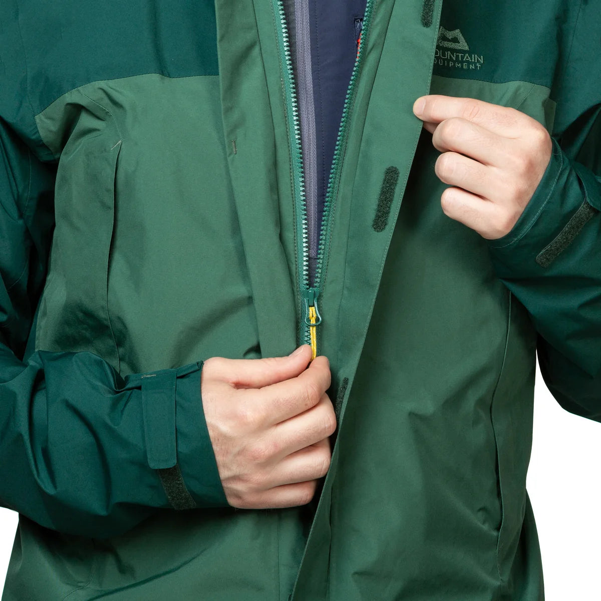 Nanda Devi Men's 2-layer GORE-TEX® 75D Waterproof Jacket - Fern Pine [ME-006903_STOCK]