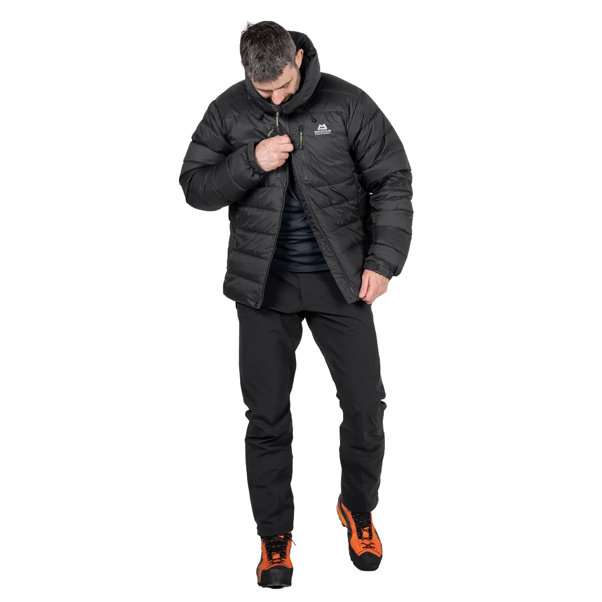 Paiyu Men's DRILITE® LOFT 40D 700 Fill Duck Down Jacket - Obsidian [ME-007585_SAMPLE]