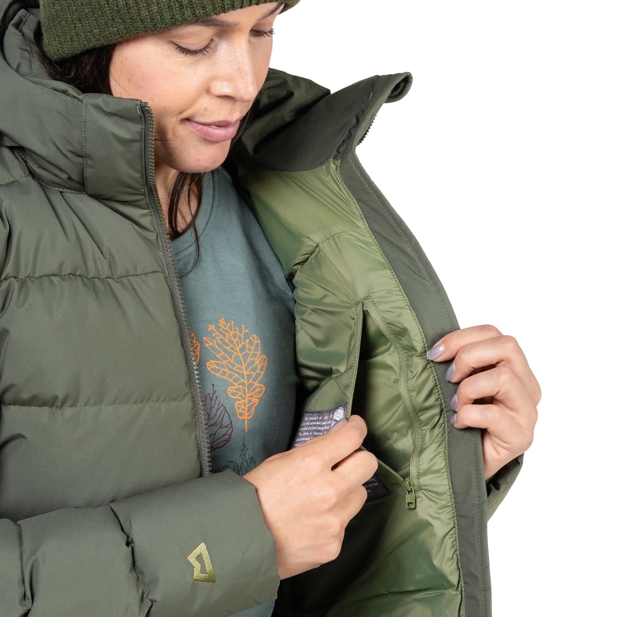 Tromso Women's DRILITE® LOFT 50D 700 Fill Down Jacket - Buckthorn [ME-008001_SAMPLE]