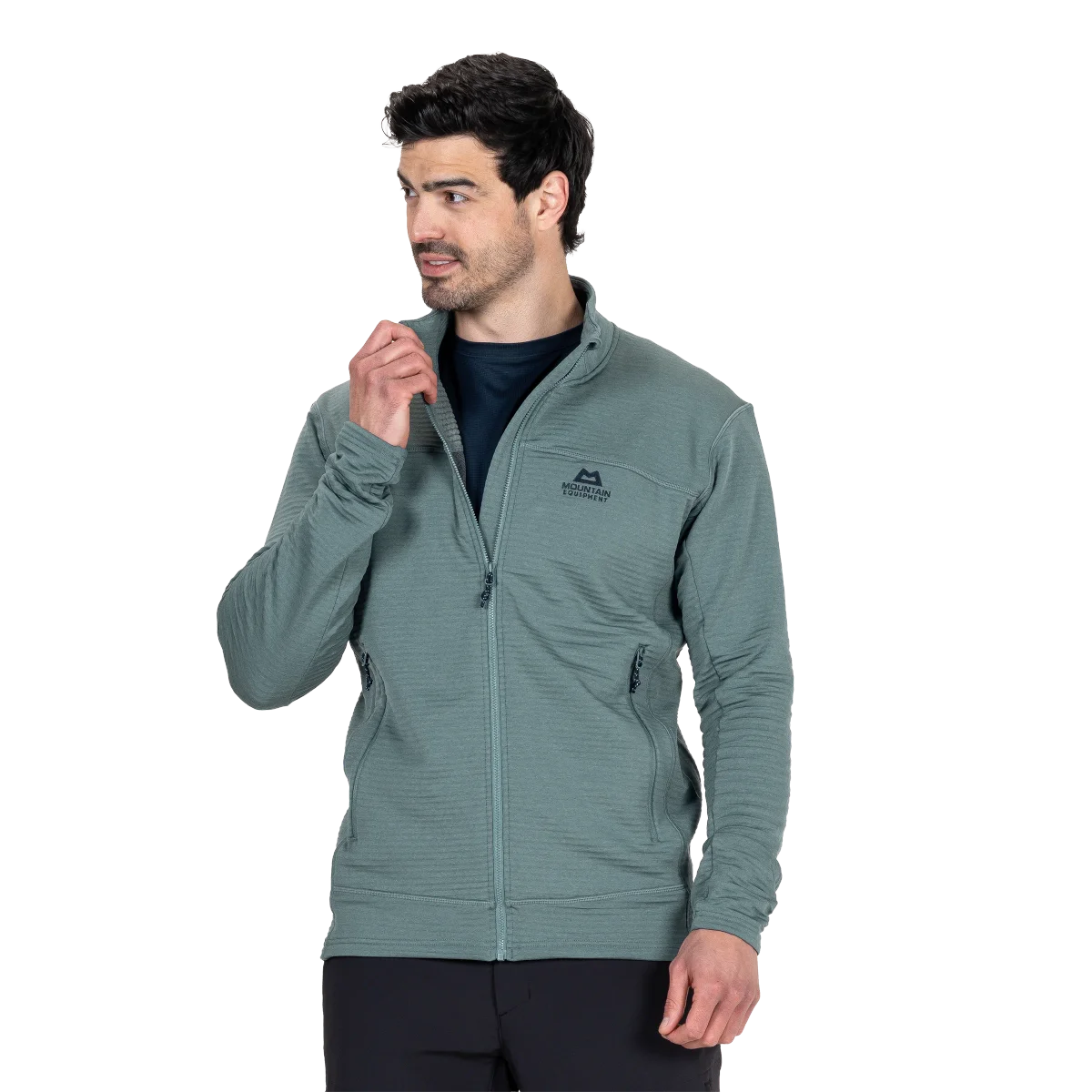 Apiro Men's Brushed-Back Stretch Fleece Jacket - Goblin Blue [ME-008019_SAMPLE]