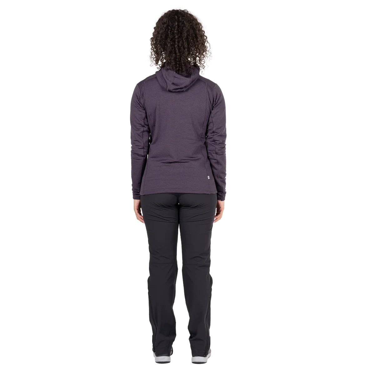 Apiro Hooded Women's Brushed Back Stretch Fleece Jacket - Nightshade [ME-008020_SAMPLE]