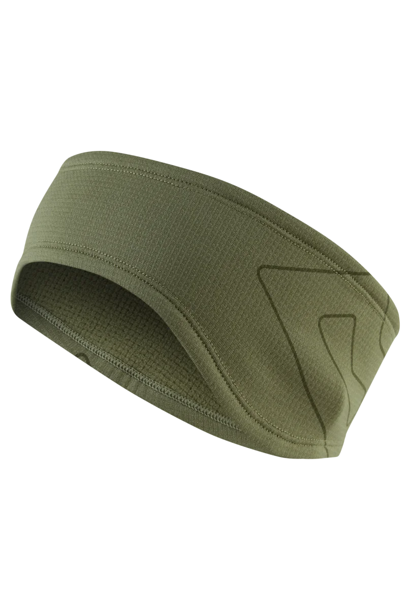 Mugi Microgrid Stretch Fleece Headband - Four Leaf Clover [ME-008051_SAMPLE]