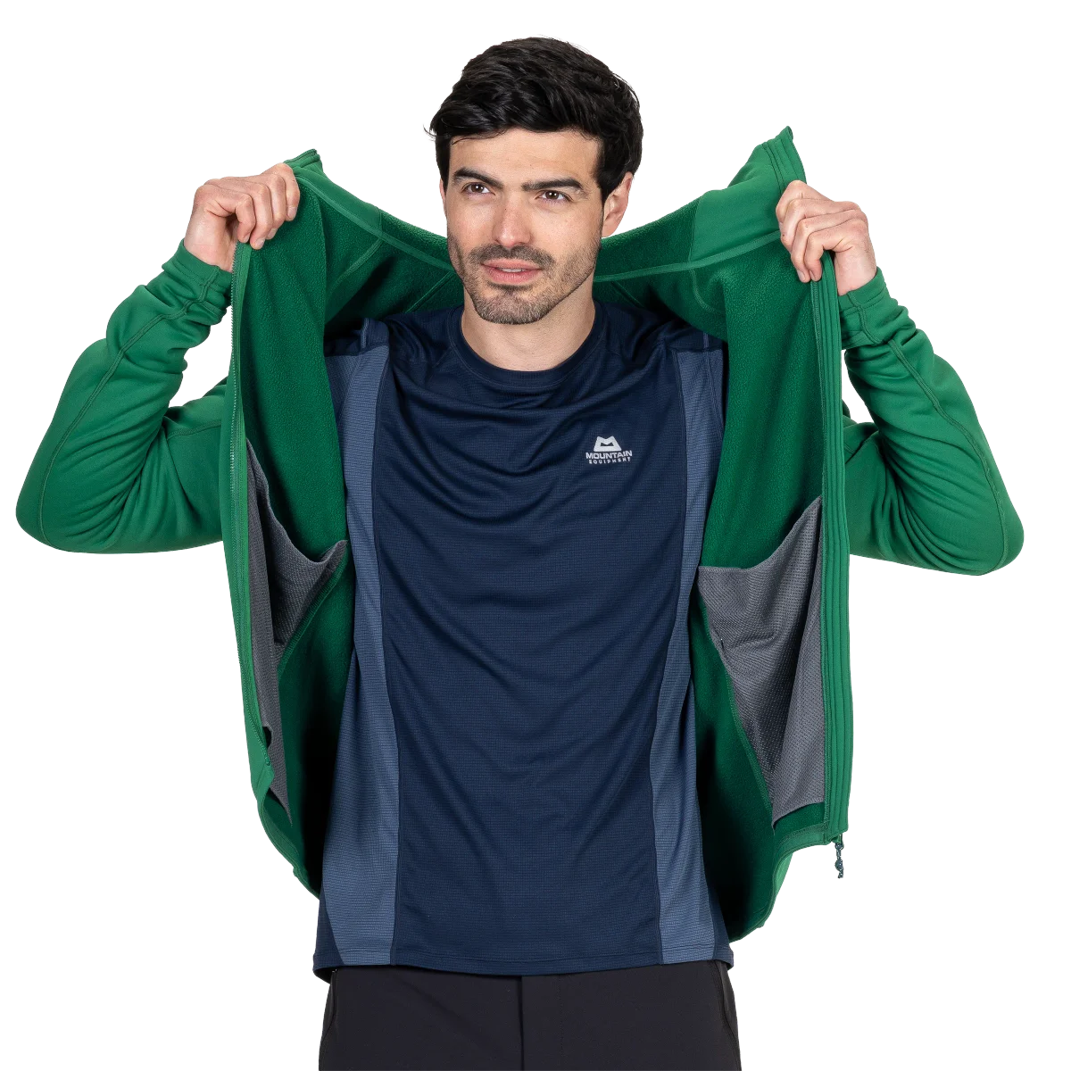 Jorasses Hooded Men's Stretch Powerfleece Jacket [ME-008052_SAMPLE]