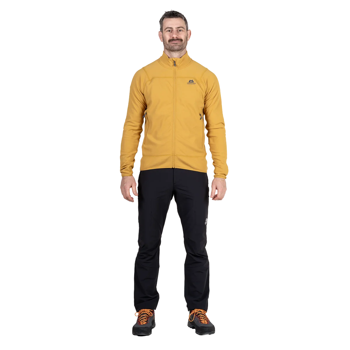 Jorasses Lite Men's Stretch Powerfleece Jacket - Mustard [ME-008055_SAMPLE]