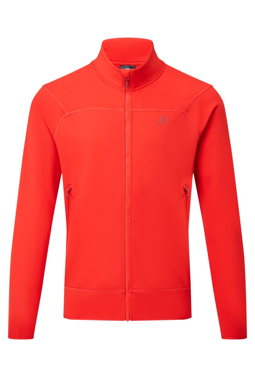 Jorasses Lite Men's Wind Resistant Lightweight Fleece Jacket - Chilli Red [ME-008055_STOCK]