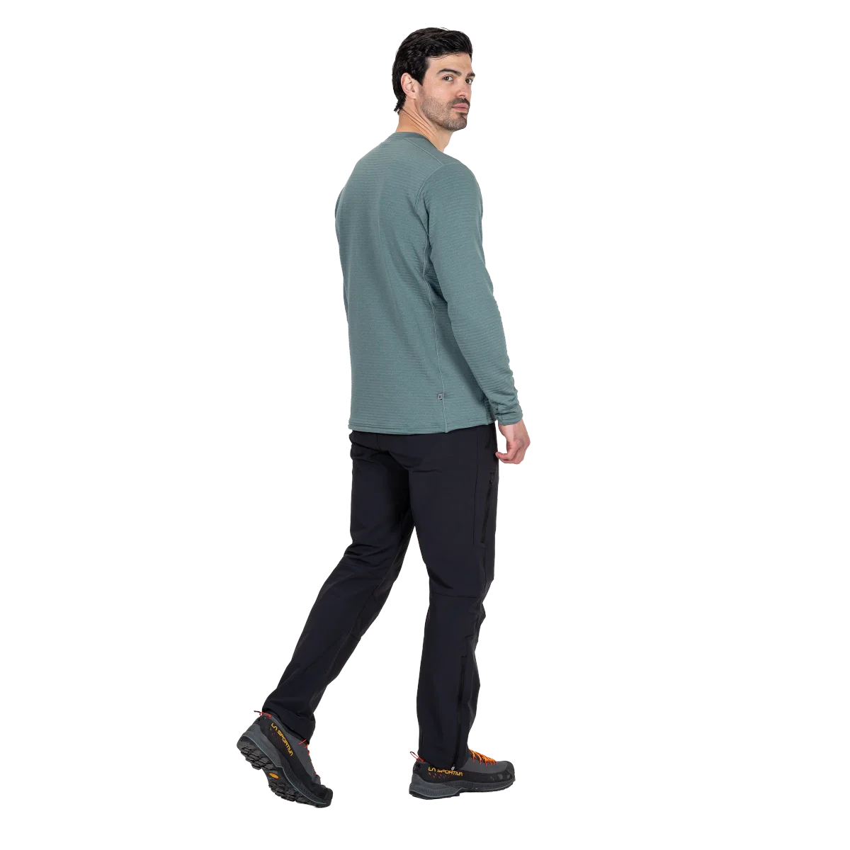 Apiro Men's Mid-layer Fleece Crew - Goblin Blue [ME-008169_SAMPLE]