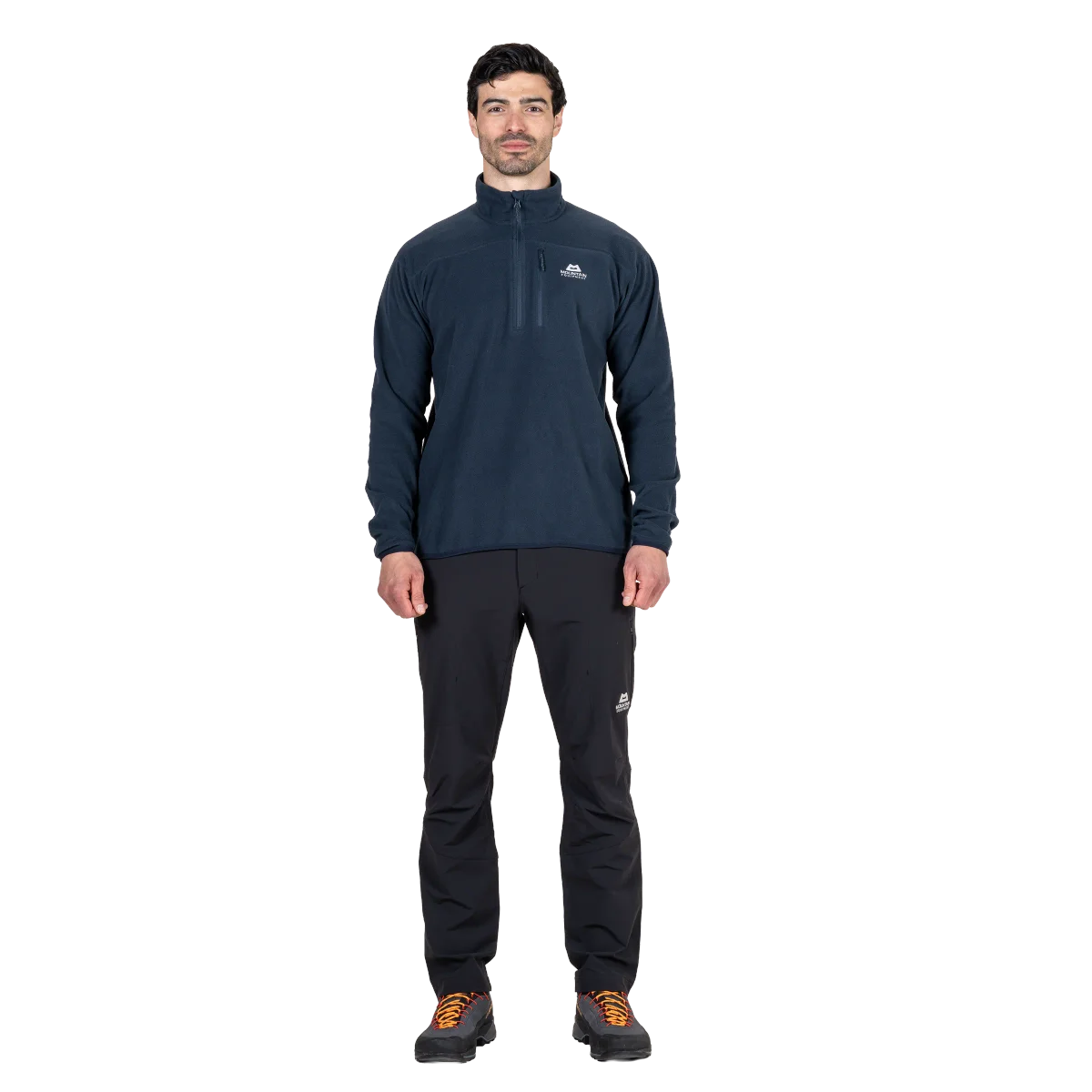 Micro Men's POLARTEC® Classic 100M Mid-layer 1/4 Zip Fleece Pullover - Cosmos [ME-008365_SAMPLE]