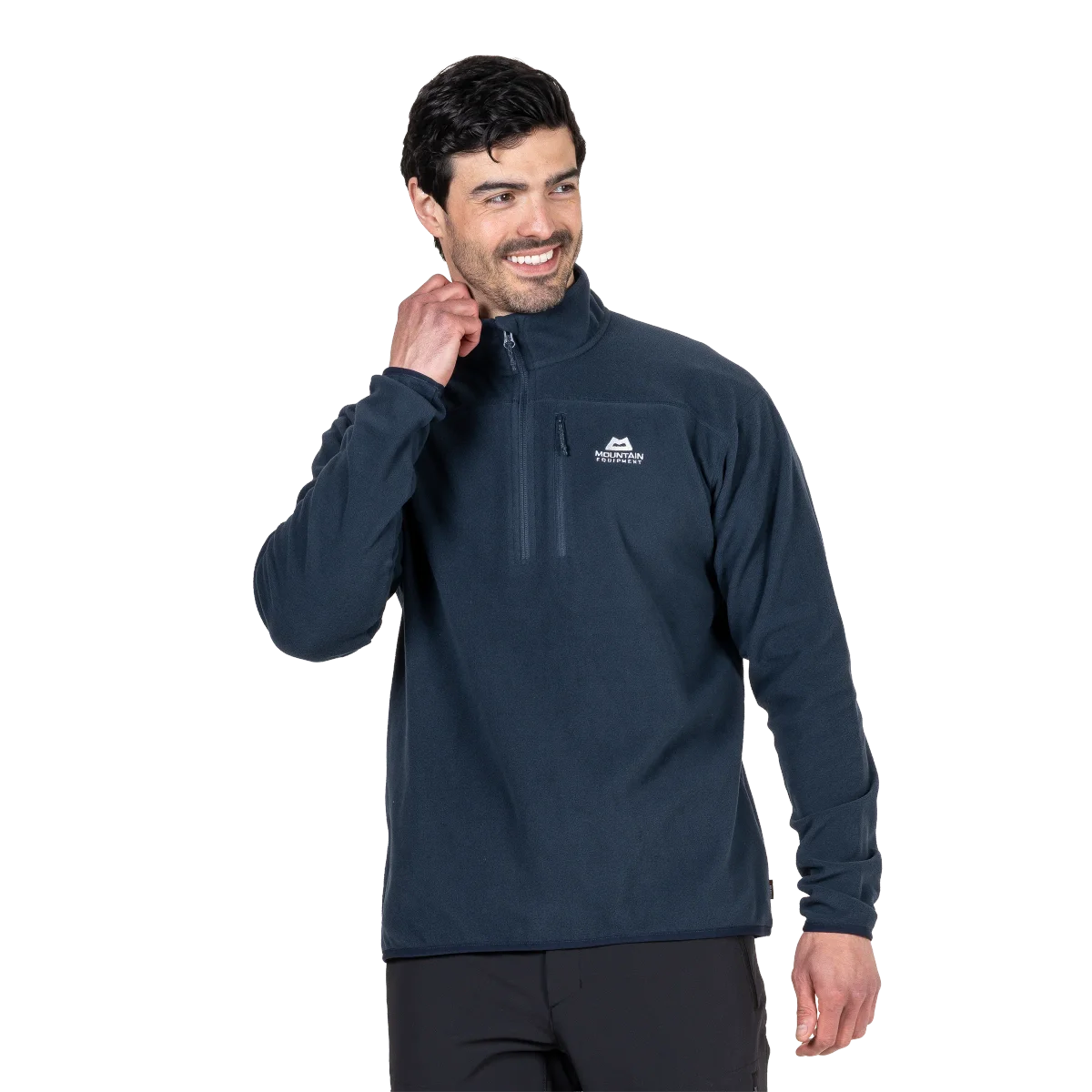 Micro Men's POLARTEC® Classic 100M Mid-layer 1/4 Zip Fleece Pullover - Cosmos [ME-008365_SAMPLE]