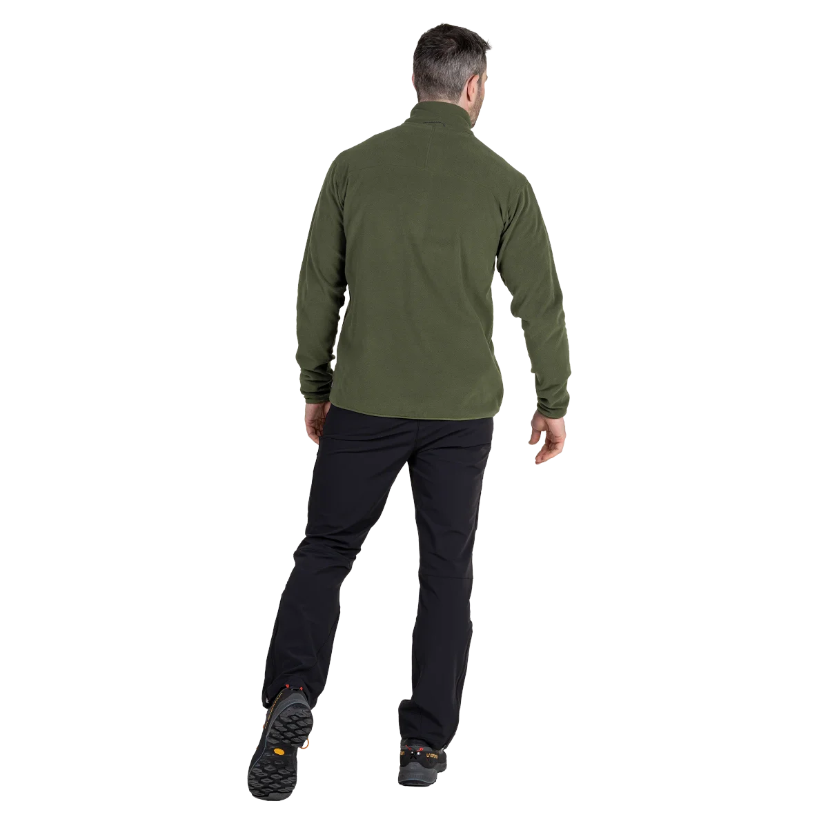 Micro Men's POLARTEC® Classic 100M Mid-layer 1/4 Zip Fleece Pullover - Buckthorn [ME-008365_SAMPLE]