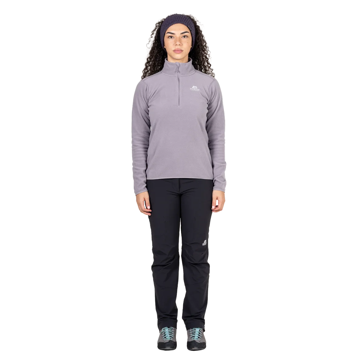 Micro Women's POLARTEC® Classic 100M Mid-layer Fleece Pullover - Allium [ME-008366_SAMPLE]