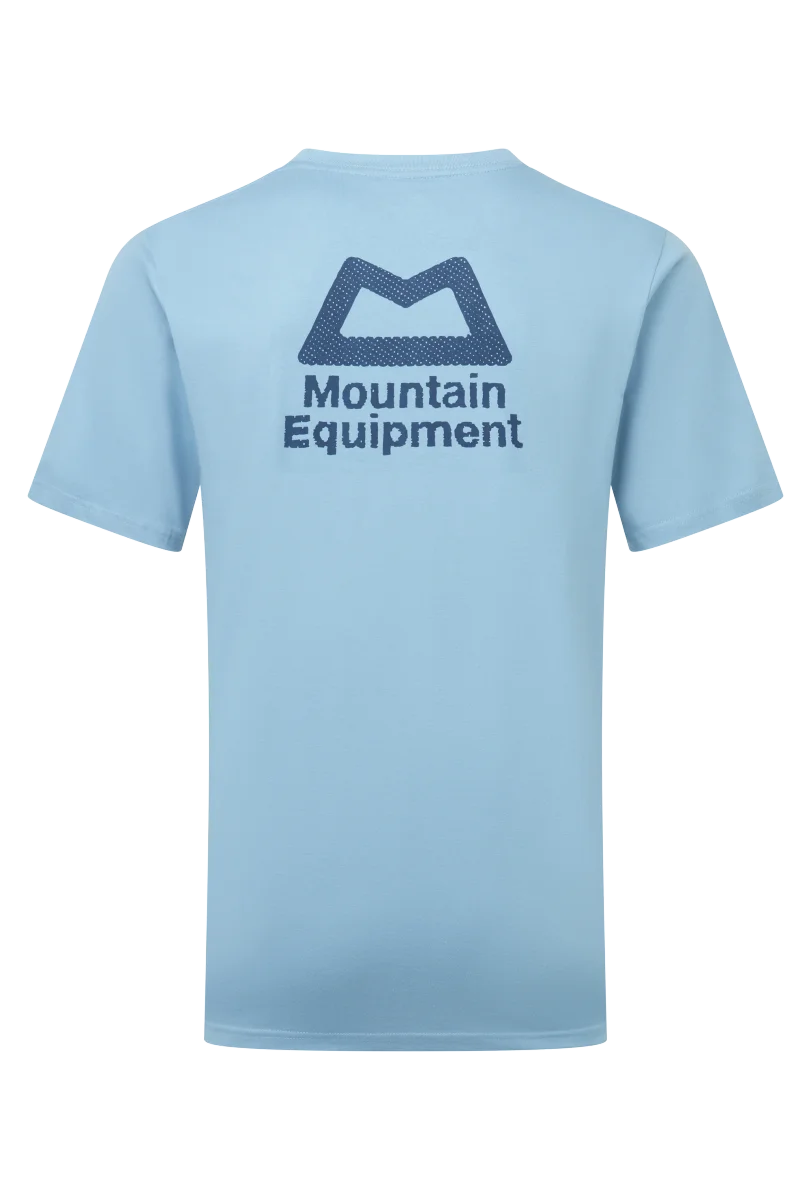 Everest Men's 100% Organic Cotton Crew Neck T-Shirt - Heritage Blue [ME-008547_STOCK]