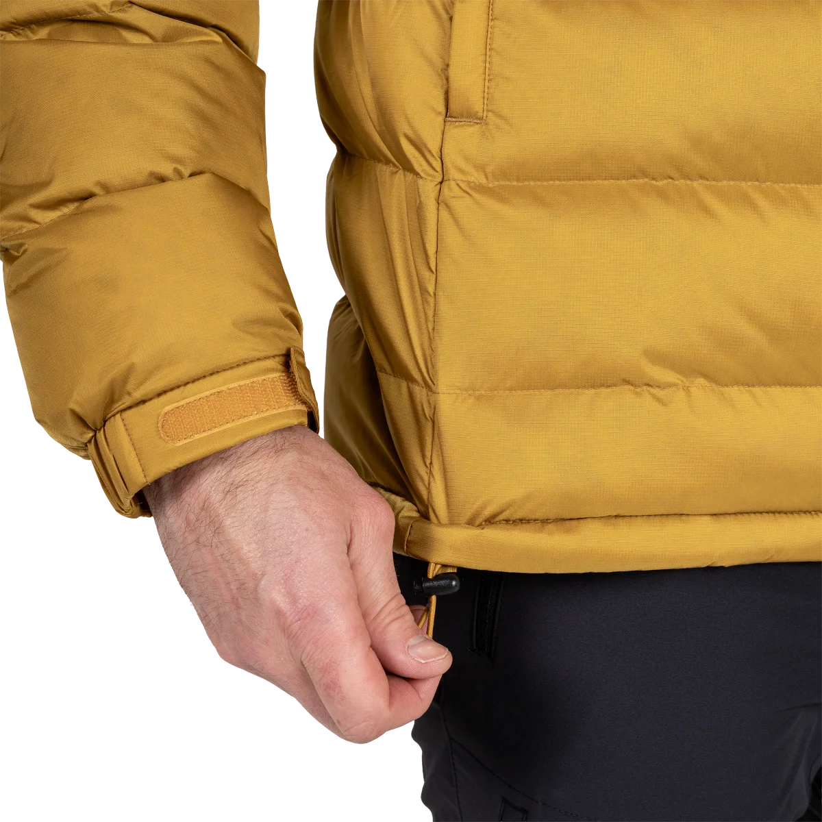 Lightline Men's DRILITE® LOFT 40D 700 Fill Duck Down Jacket - Mustard [ME-008584_SAMPLE]