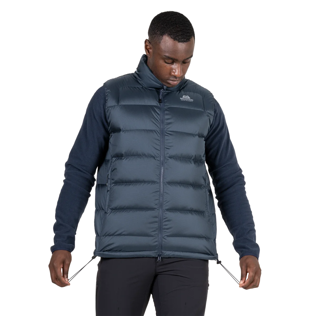 Lightline Men's DRILITE® LOFT 40D 700 Fill Duck Down Vest - Blue Nights [ME-008588_SAMPLE]