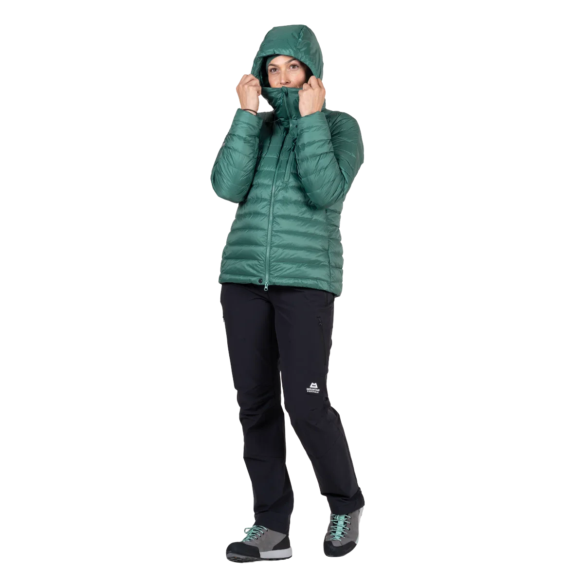 Jokla Women's DRILITE® LOFT 20D 800 Fill Goose Down Jacket - Sea Pine [ME-008635_SAMPLE]