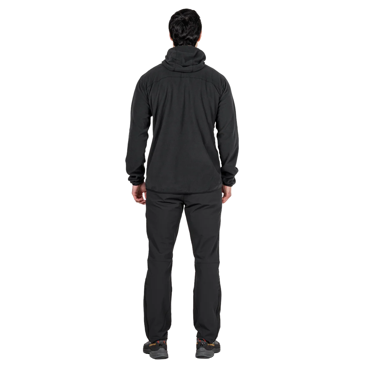 Micro Zip Men's 100% POLARTEC® Classic 100M Mid-layer Fleece Jacket - Black [ME-008730_SAMPLE]
