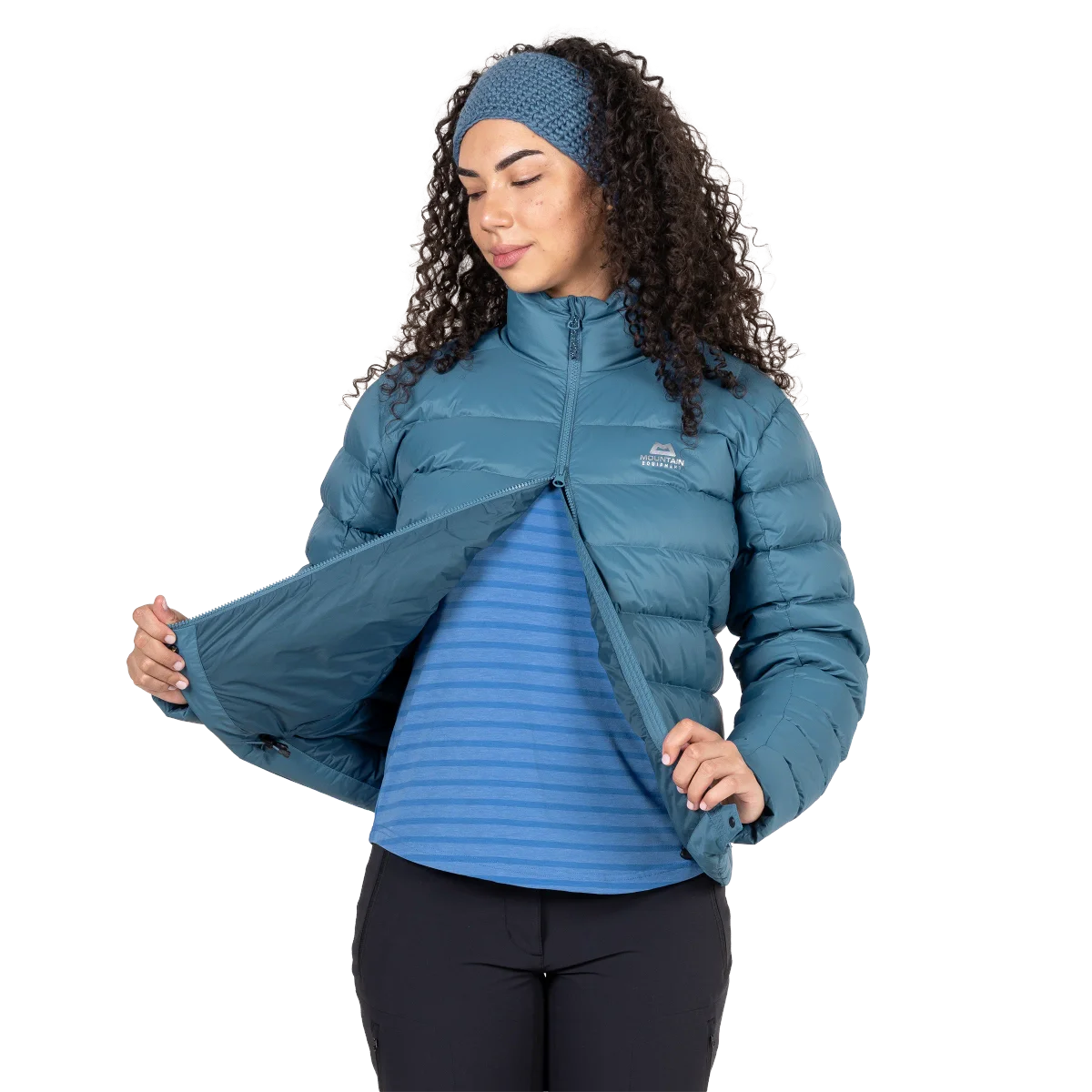 Forsa Women's DRILITE® LOFT 40D 700 Fill Down Jacket - Stellar Blue [ME-008775_SAMPLE]