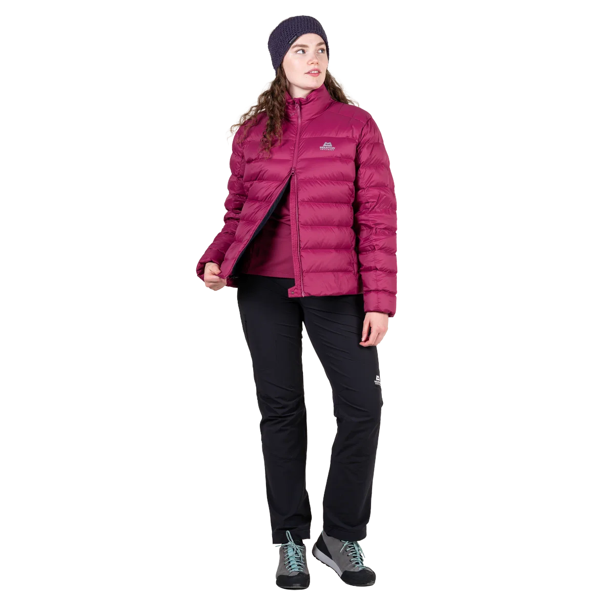 Forsa Women's DRILITE® LOFT 40D 700 Fill Down Jacket - Maroon [ME-008775_SAMPLE]