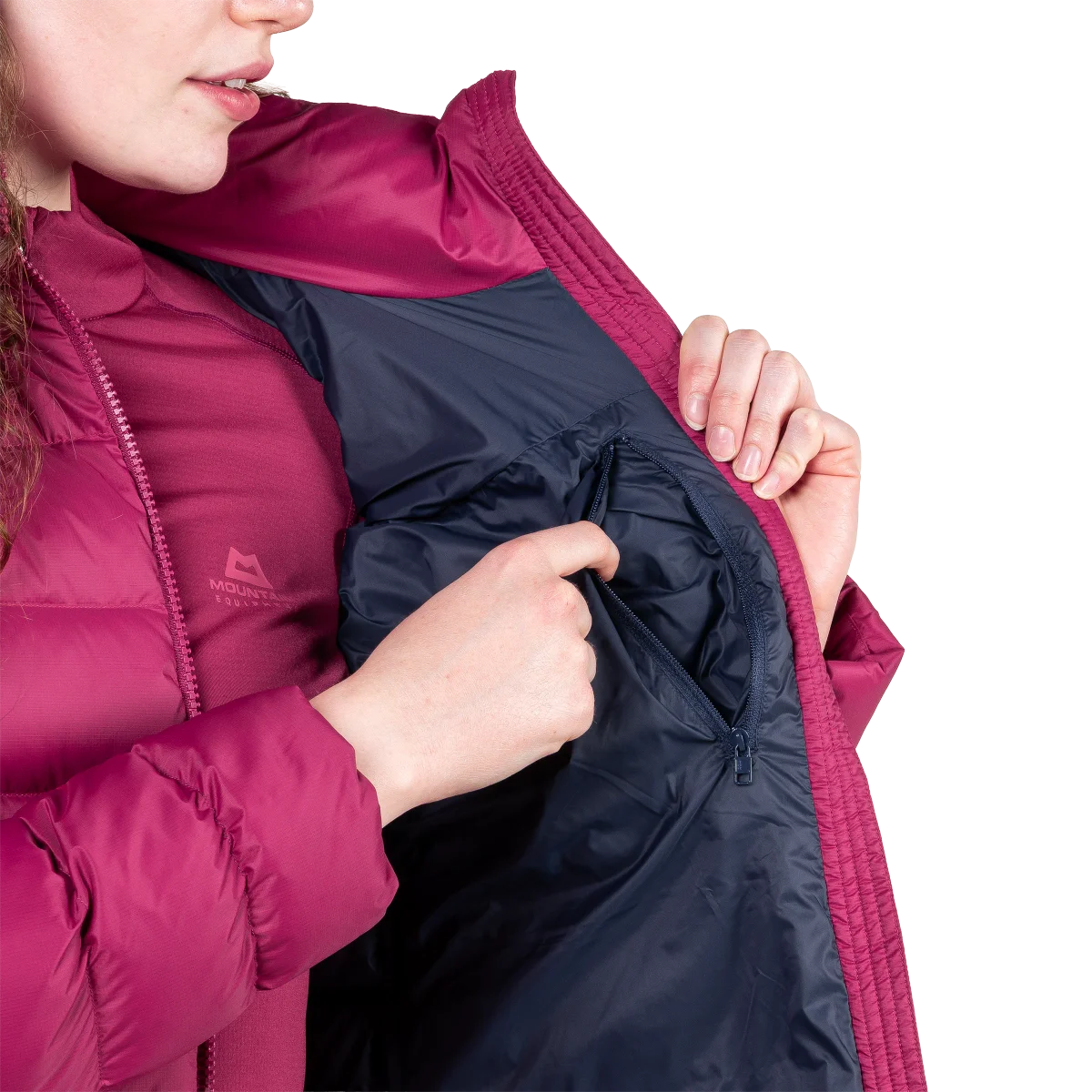 Forsa Women's DRILITE® LOFT 40D 700 Fill Down Jacket - Maroon [ME-008775_SAMPLE]