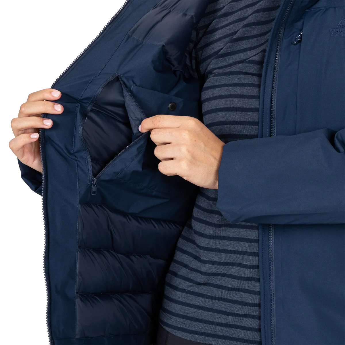 Triton Women's 2-layer DRILITE® 50D Waterproof 700 Fill Down Jacket - Cosmos [ME-008798_SAMPLE]