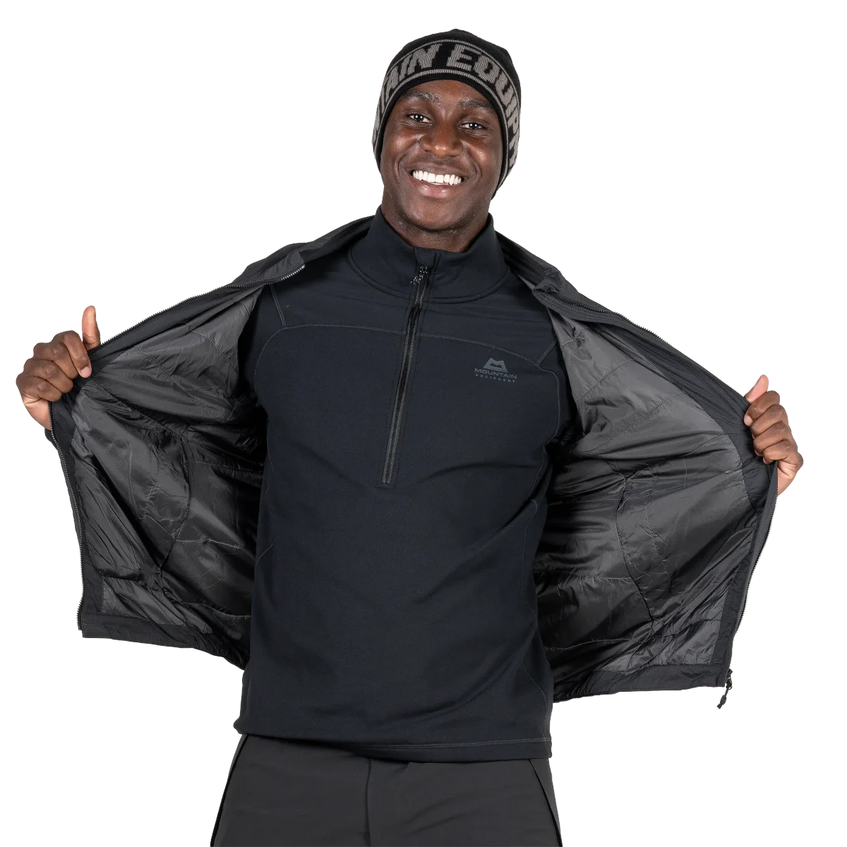 Intra Light Men's Aerius™ 20D Insulated Lightweight Vest - Black [ME-008820_SAMPLE]