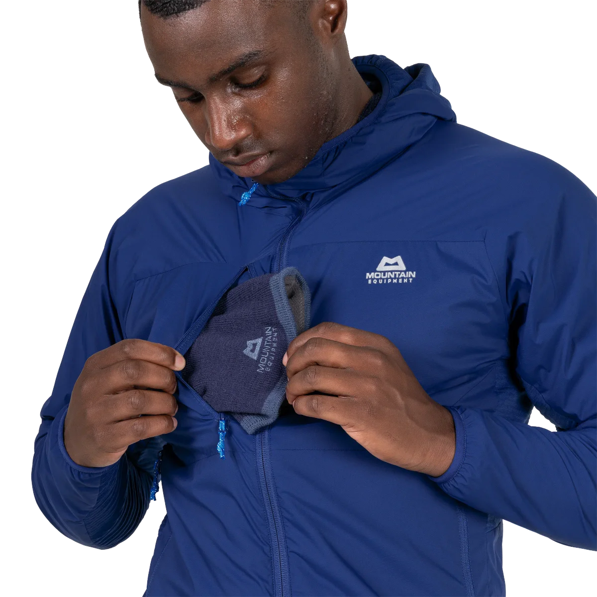 Switch Pro Hooded Men's Octayarn Active Insulated Jacket - Admiral Blue [ME-008967_SAMPLE]