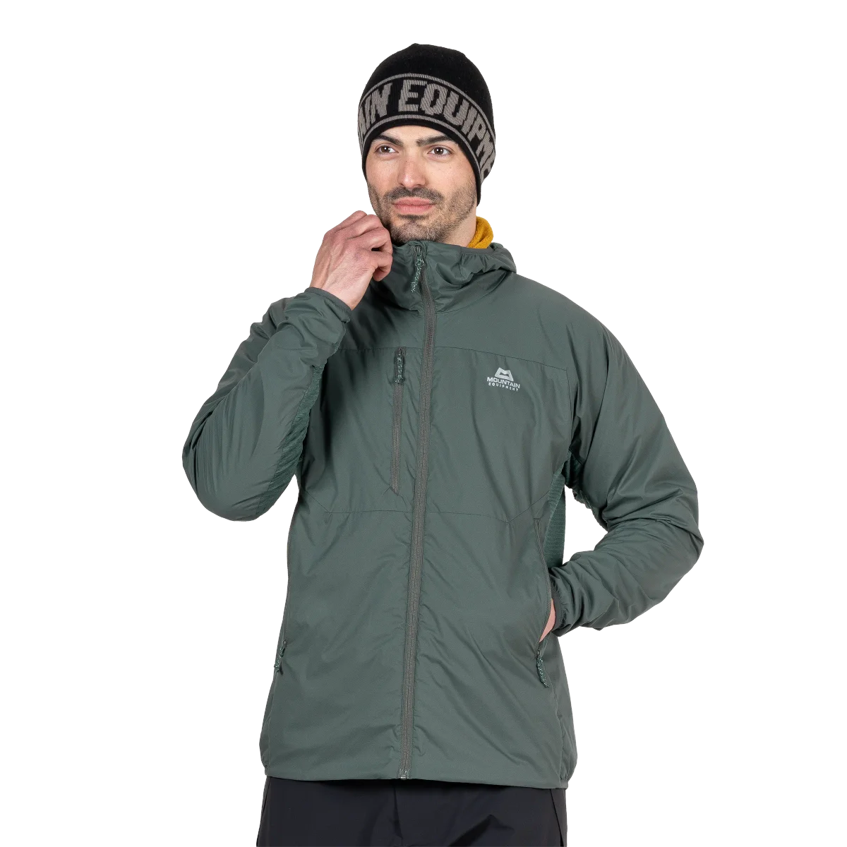 Switch Pro Hooded Men's Octayarn Active Insulated Jacket - Slate Green [ME-008967_SAMPLE]