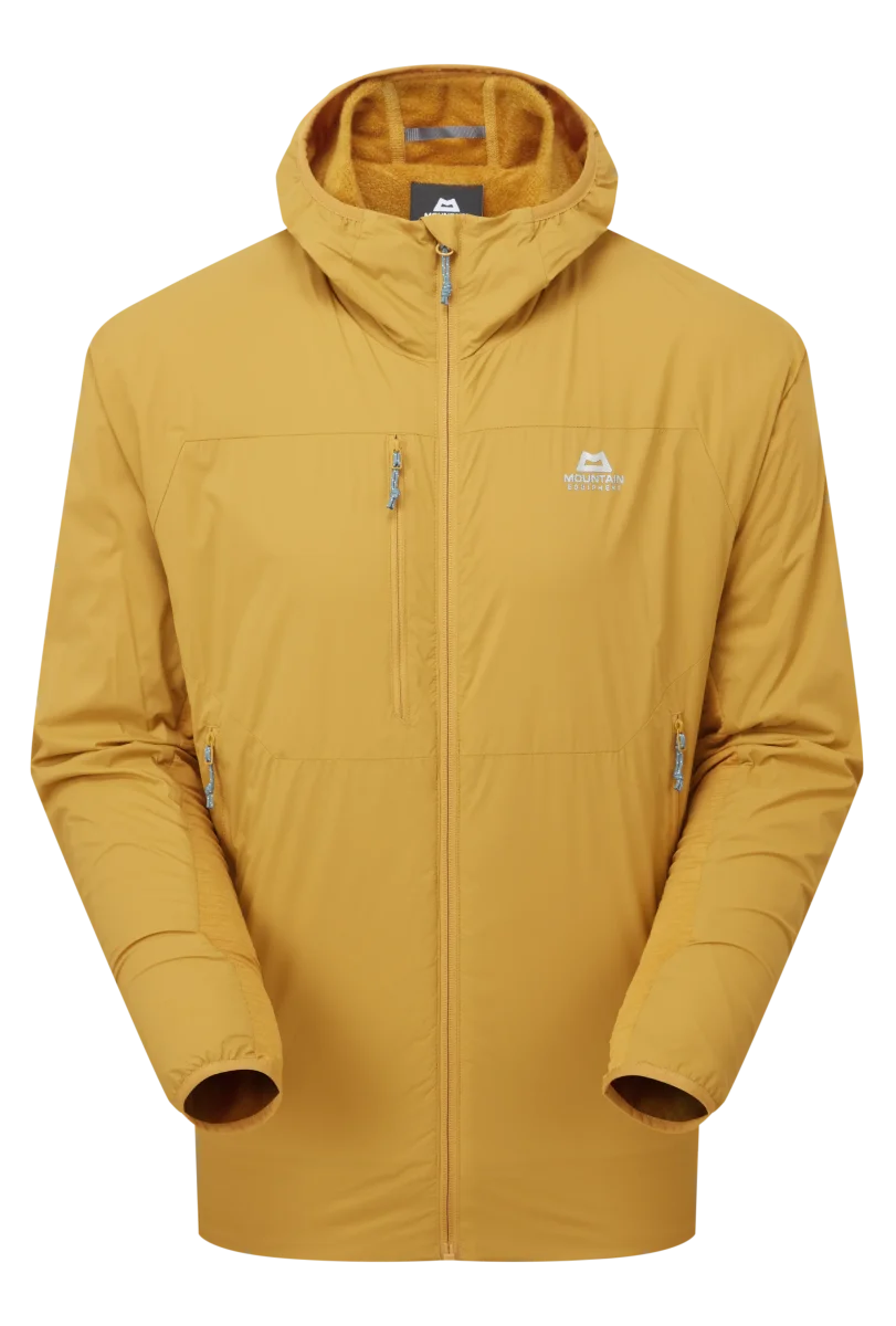 Switch Pro Hooded Men's Octayarn Active Insulated Jacket - Mustard [ME-008967_SAMPLE]