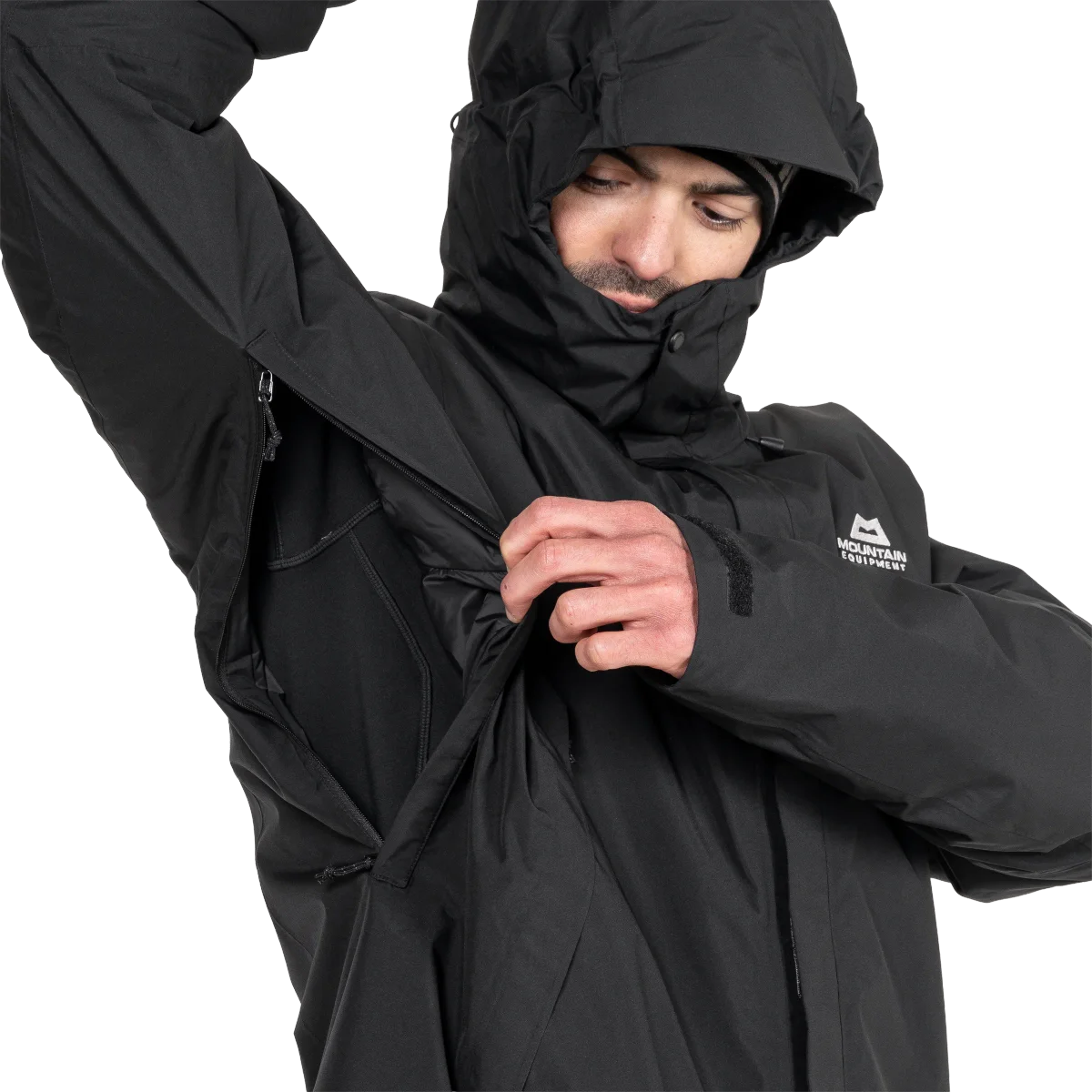 Nanda Devi Men's 2-Layer GORE-TEX® Waterproof Jacket - Black [ME-008968_SAMPLE]