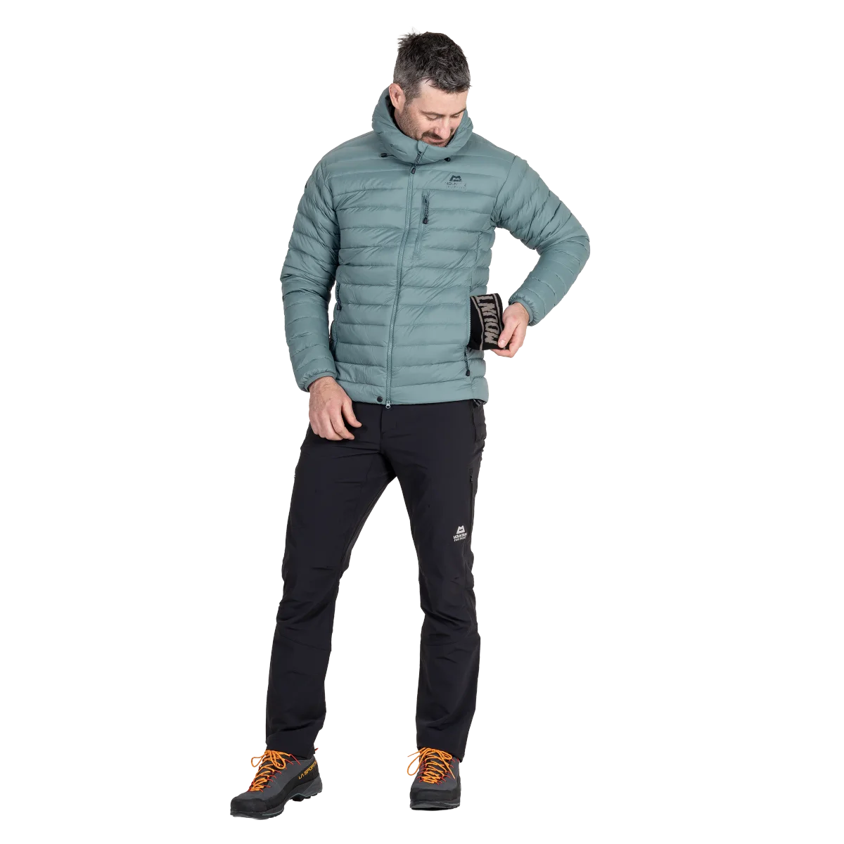 Earthrise Men's 100% Recycled Lightweight 700 Fill Down Jacket - Goblin Blue [ME-008994_SAMPLE]