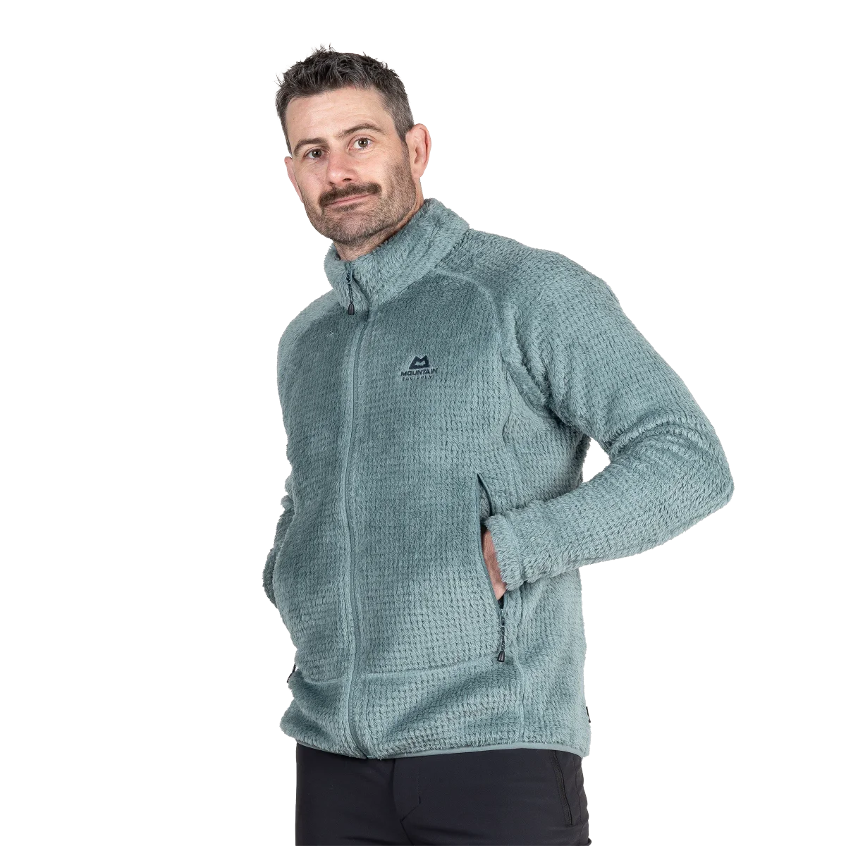 Concordia Men's POLARTEC® Thermal Pro® Hi Loft Grid Fleece Jacket - Goblin Blue [ME-009002_SAMPLE]