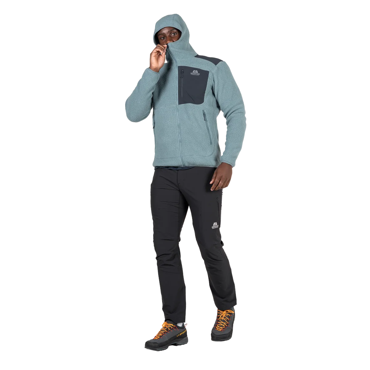 Highpile Hooded Men's High-Loft Recycled Fleece Jacket - Goblin Cosmos [ME-009005_SAMPLE]