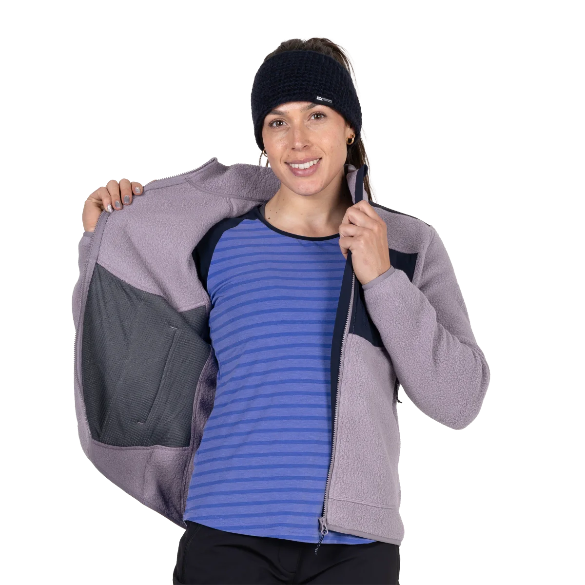 Highpile Women's High-loft Recycled Fleece Jacket - Allium Cosmos [ME-009009_SAMPLE]