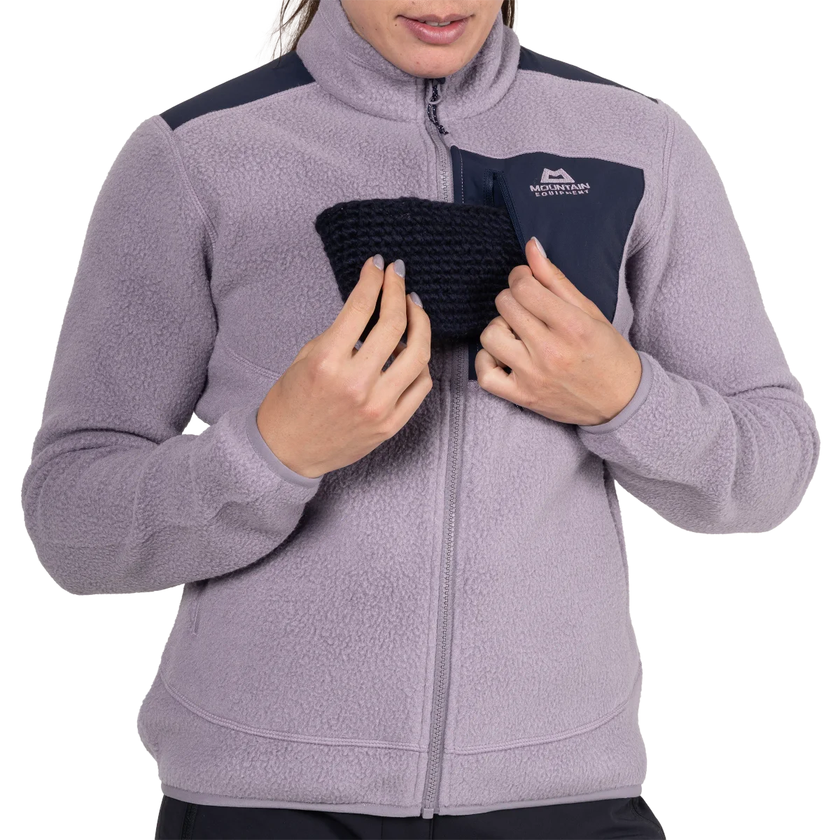 Highpile Women's High-loft Recycled Fleece Jacket - Allium Cosmos [ME-009009_SAMPLE]