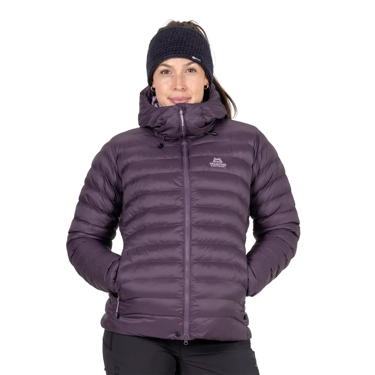 Superflux Women's POLARLOFT® 40D 100% Recycled Hooded Down Jacket - Nightshade [ME-009011_SAMPLE]