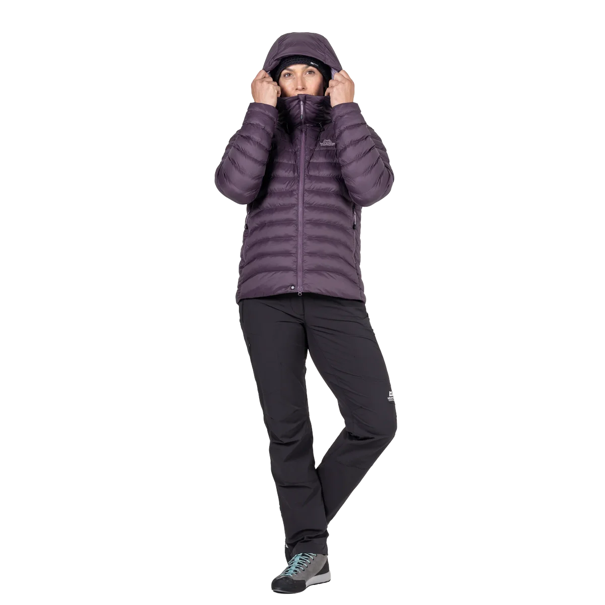 Superflux Women's POLARLOFT® 40D 100% Recycled Hooded Down Jacket - Nightshade [ME-009011_SAMPLE]